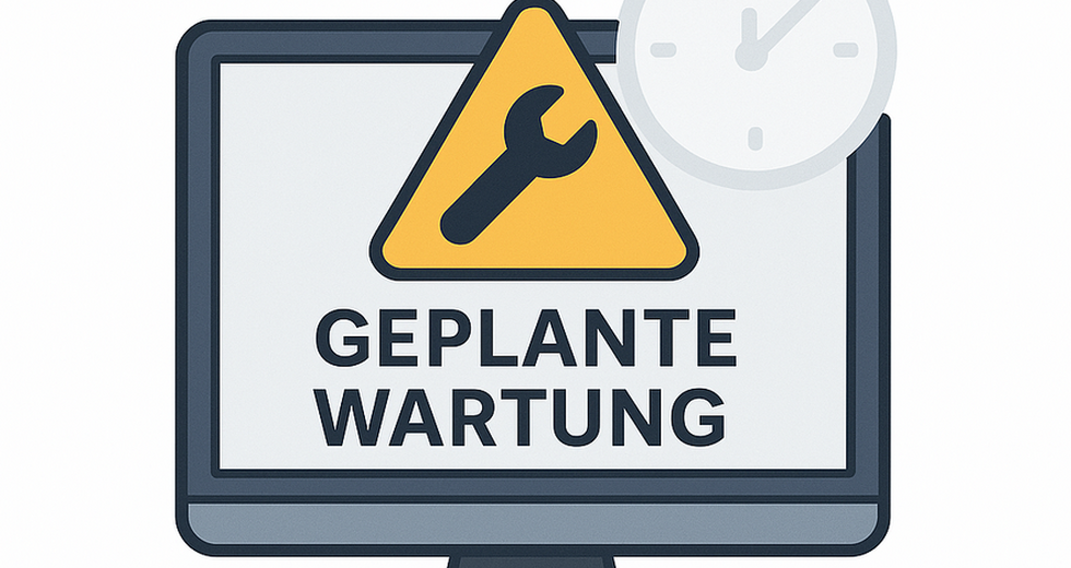 Wartungsankündigung